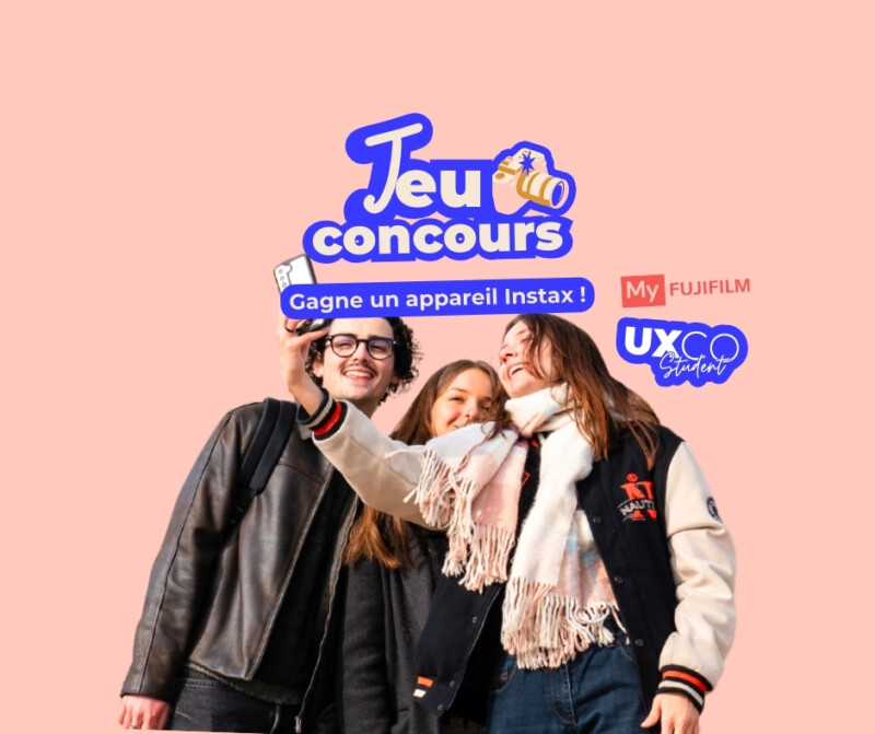 jeux concours myfujifilm uxco student - Instax