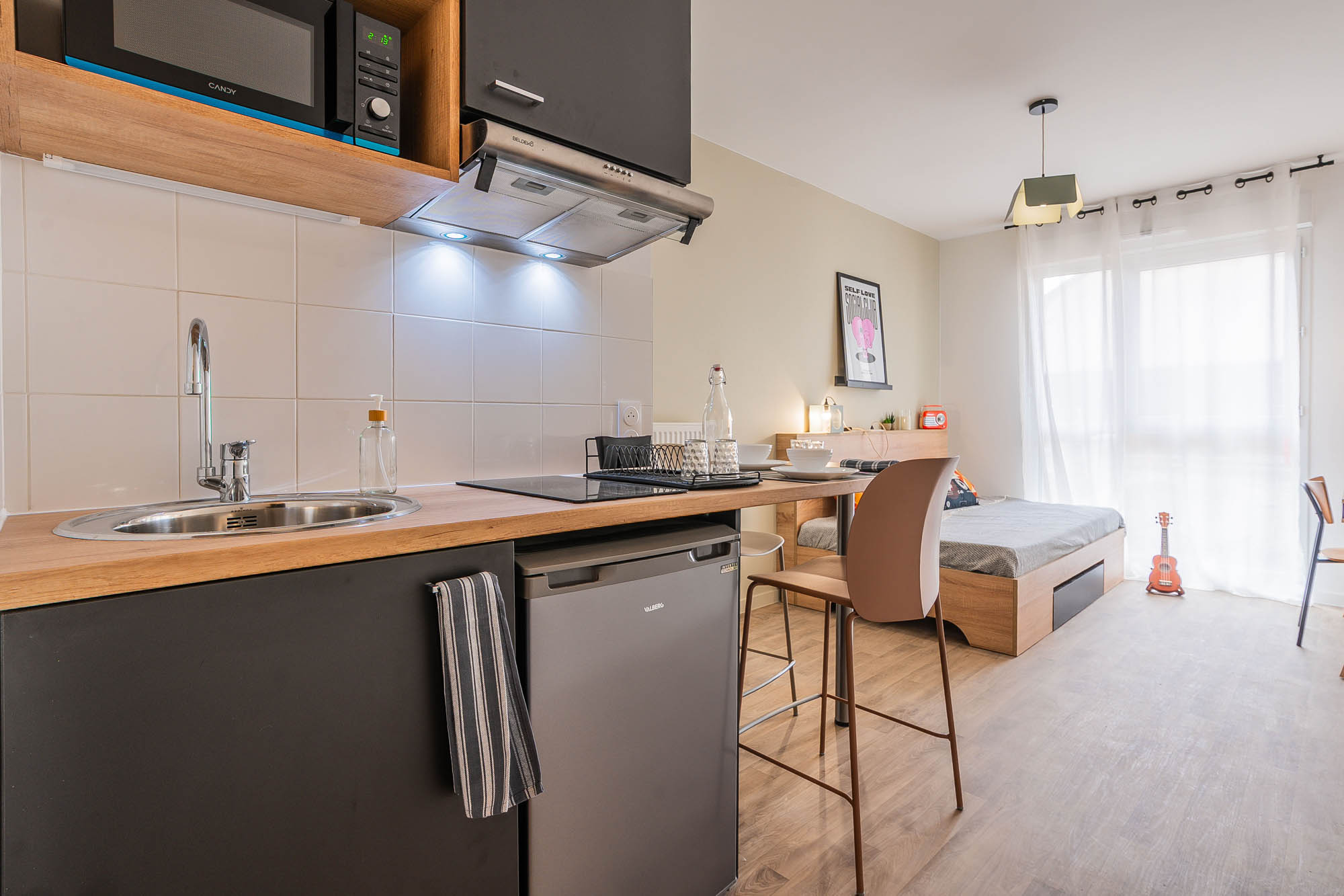 studio dans résidence étudiante à bezons