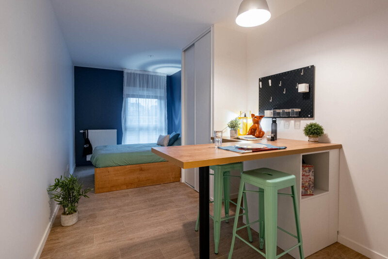 Studio dans une résidence étudiante à Chambéry