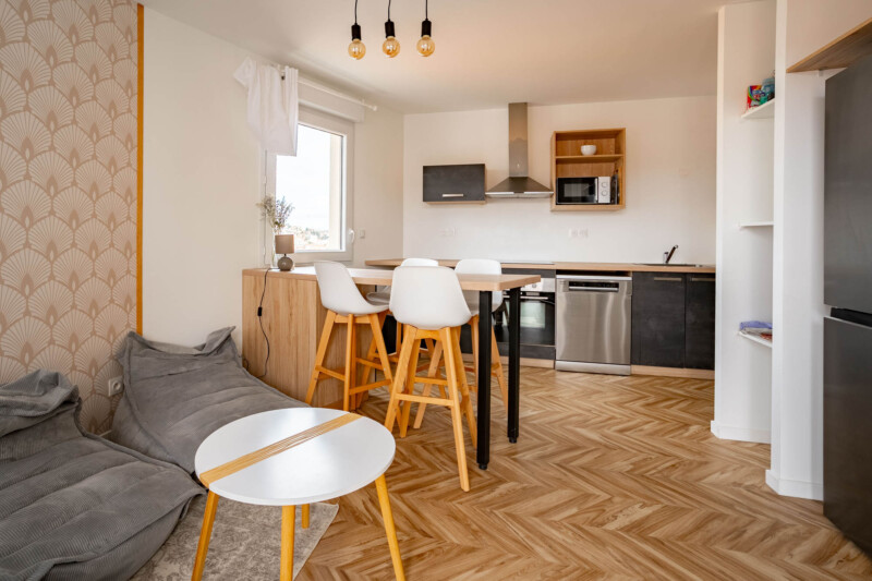 colocation dans résidence étudiante à Saint-Etienne