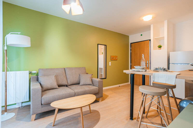 T2 dans résidence étudiante à saint-ouen