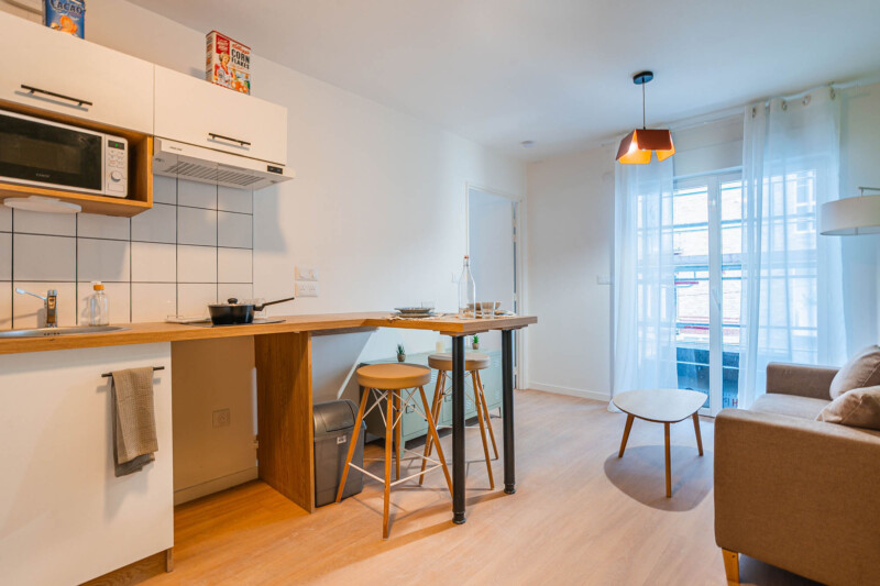 T2 dans résidence étudiante à saint-ouen