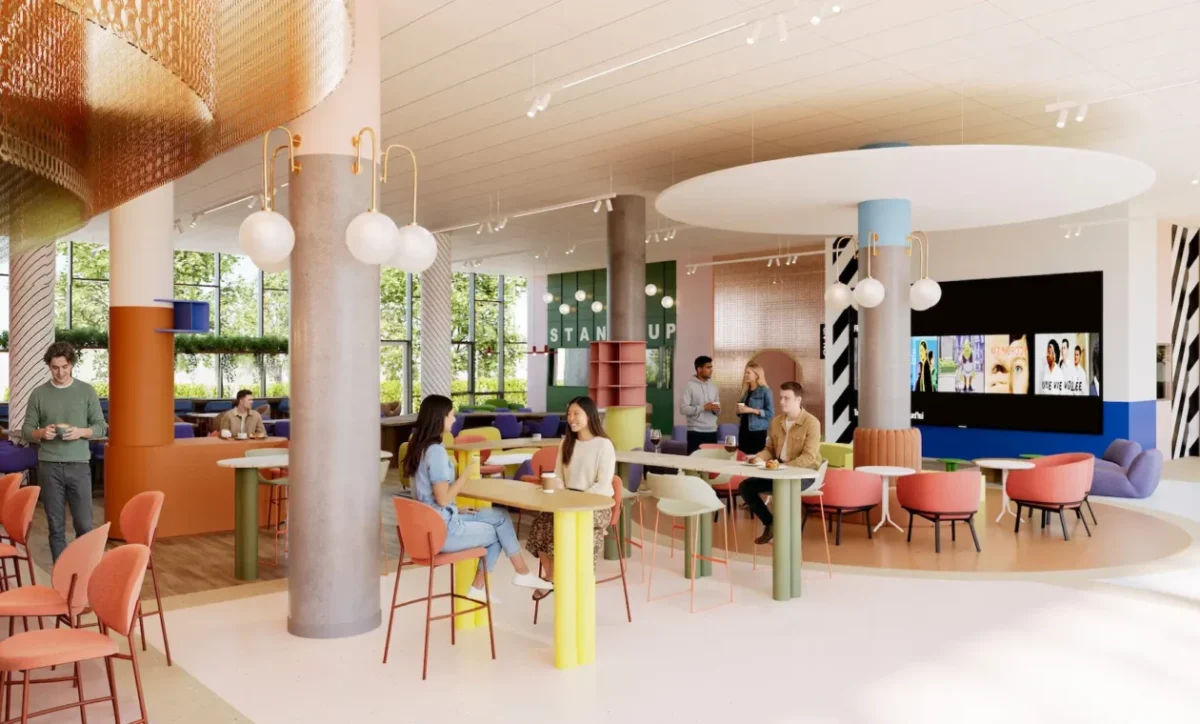 The agora, salle commune à Ecla Lille Lomme