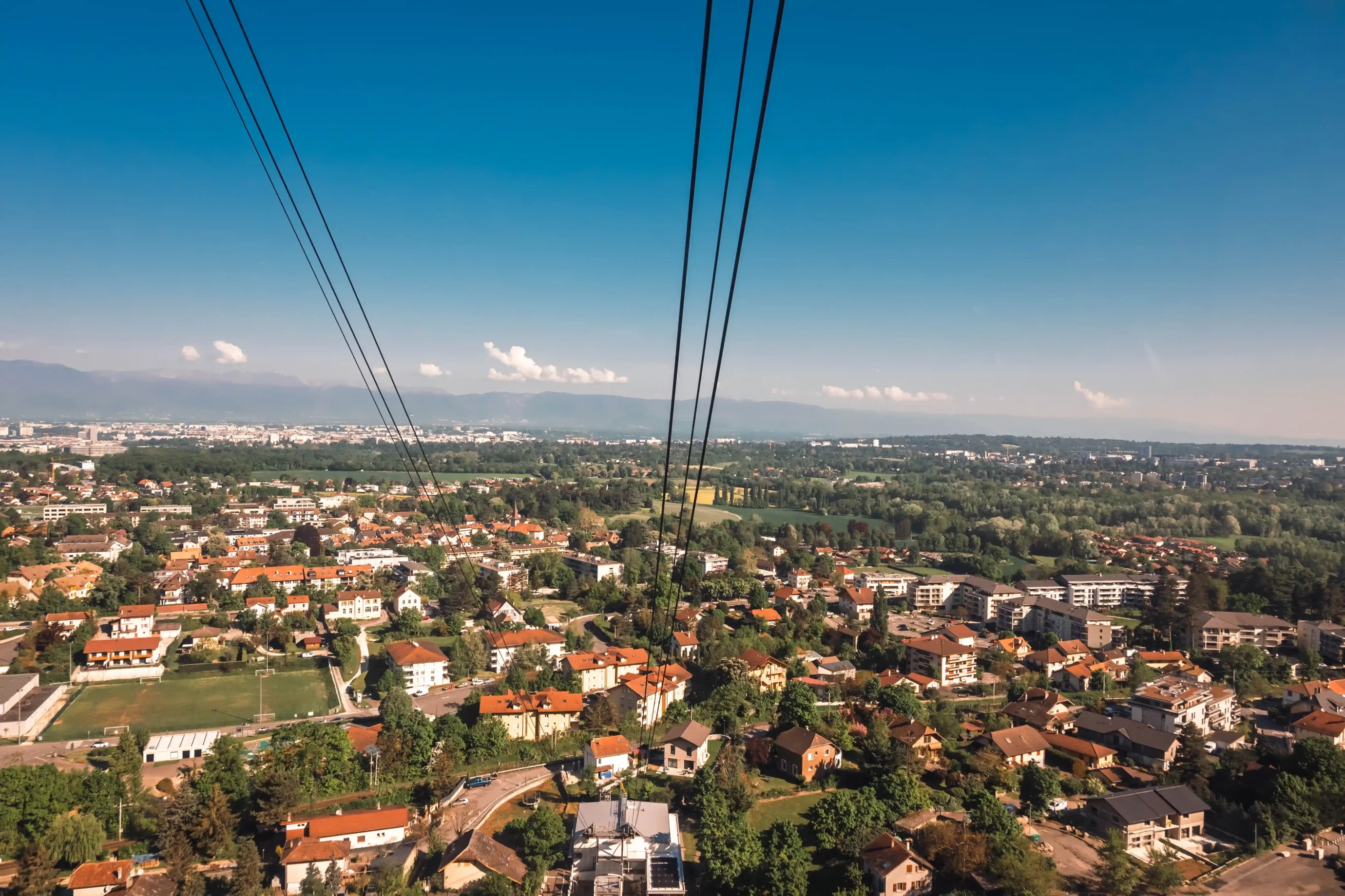 vu depuis Salève proche Archamps